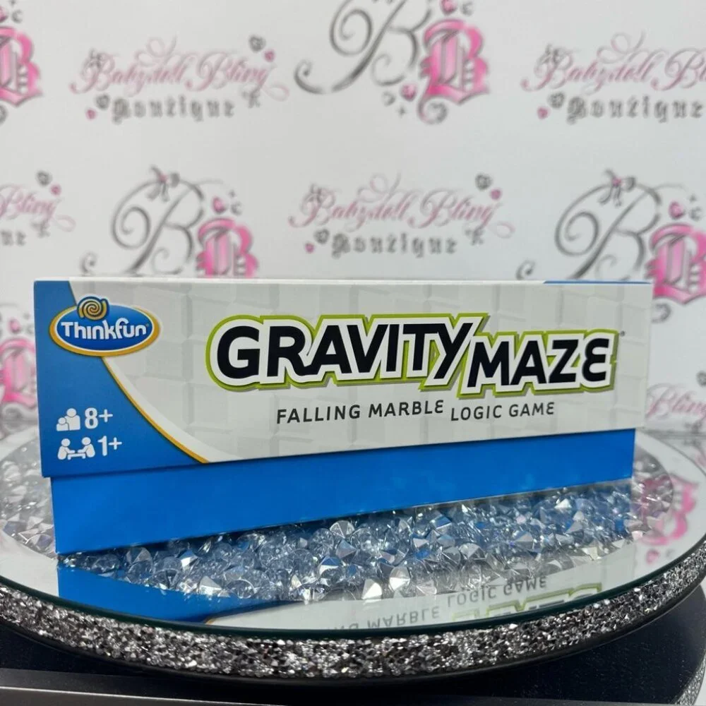 ThinkFun Gravity Maze Falling Marble Logic Game cards fun gravity logic